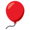Balloon emoji on Emojione
